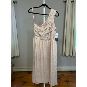 Women's Scarlett One-Shoulder Maxi Dress pink/Tan Size 10